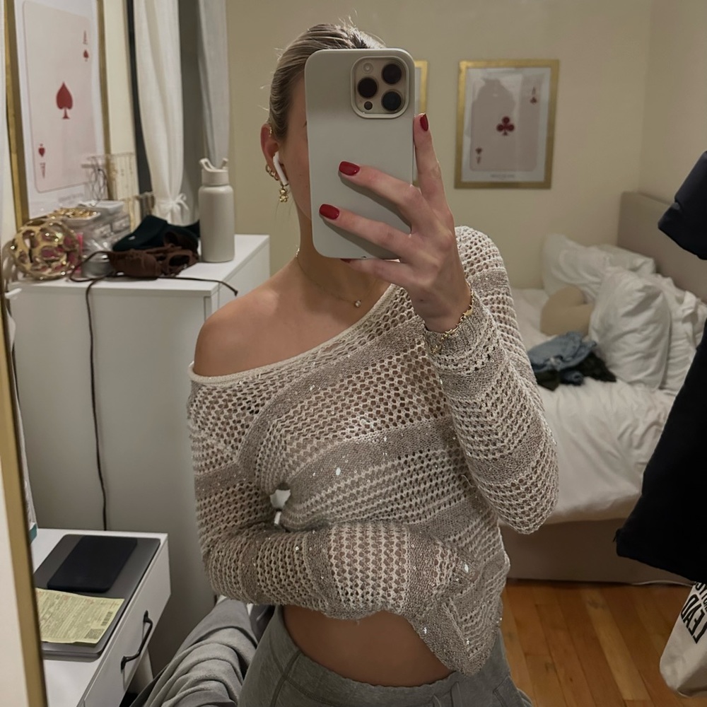 I.am.gia sequin knit sweater